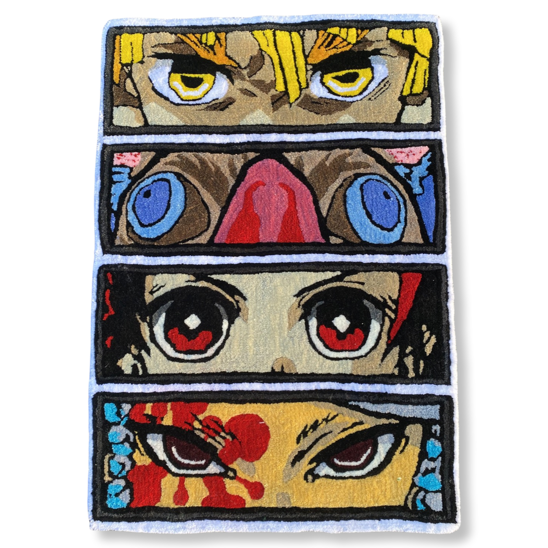 Anime Eyes Rug