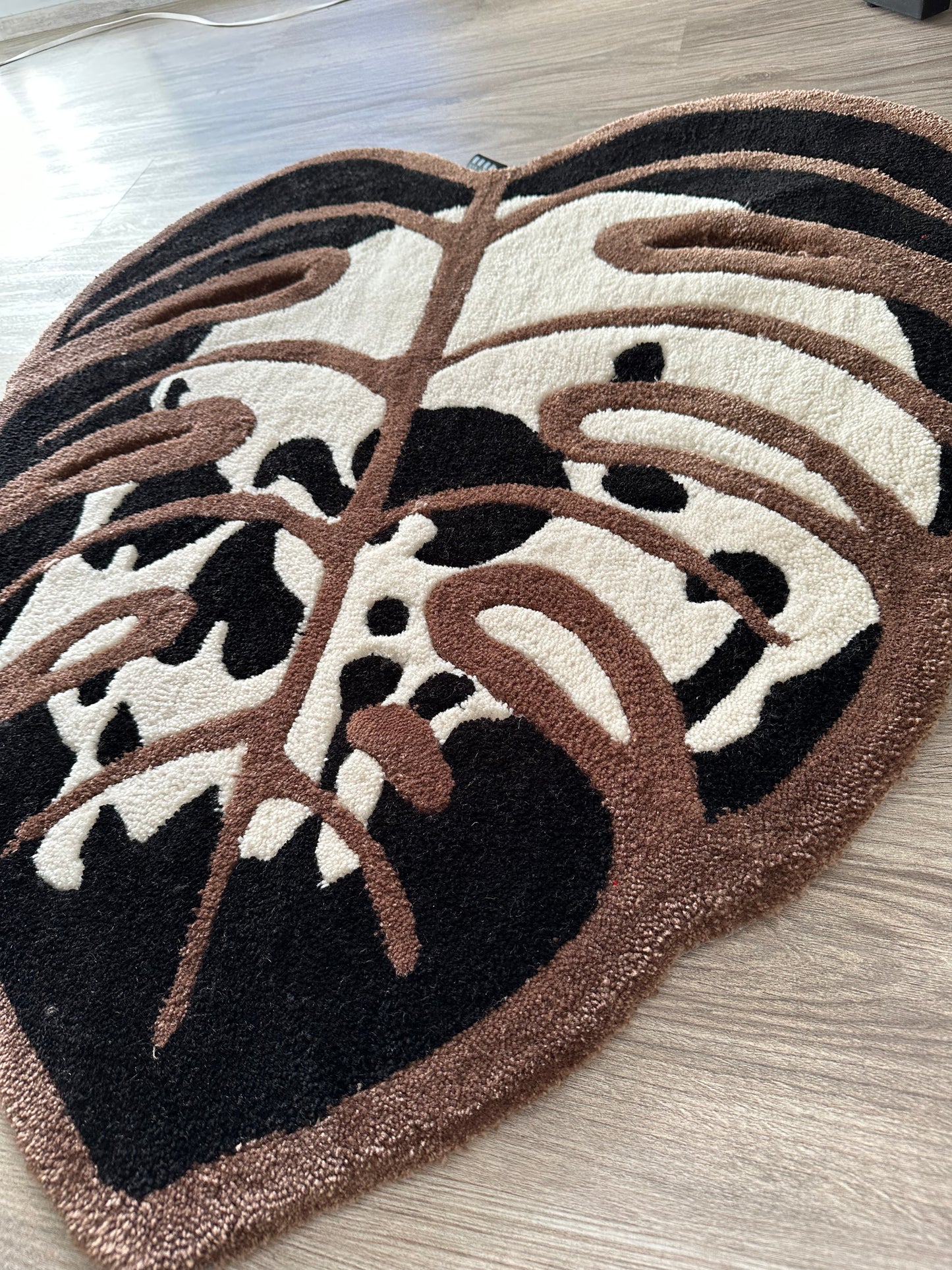 Skull Leaf Rug