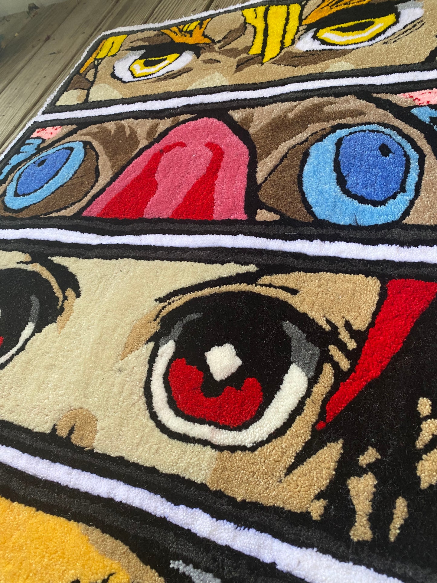 Anime Eyes Rug