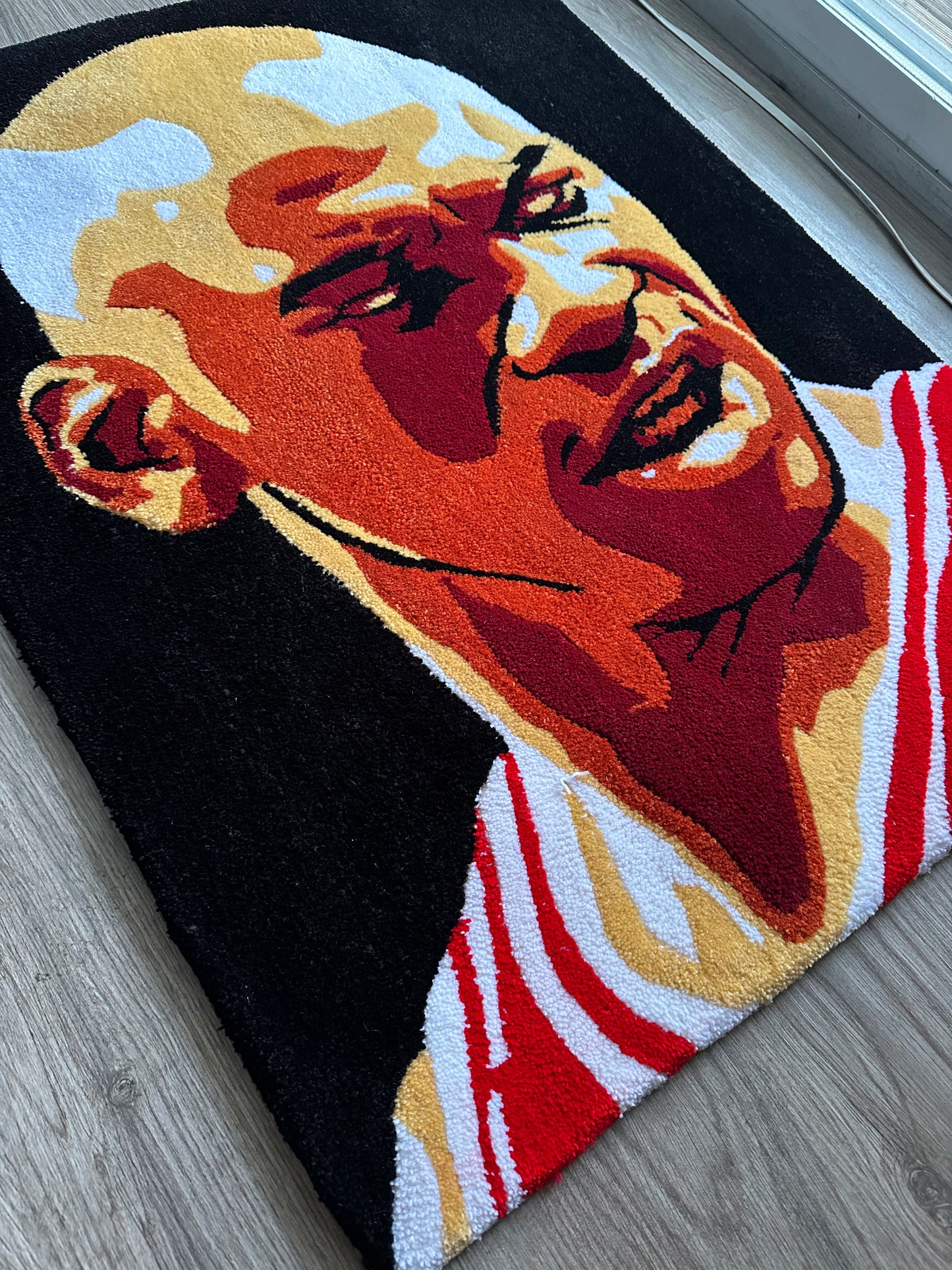 Michael Jordan Portrait Rug