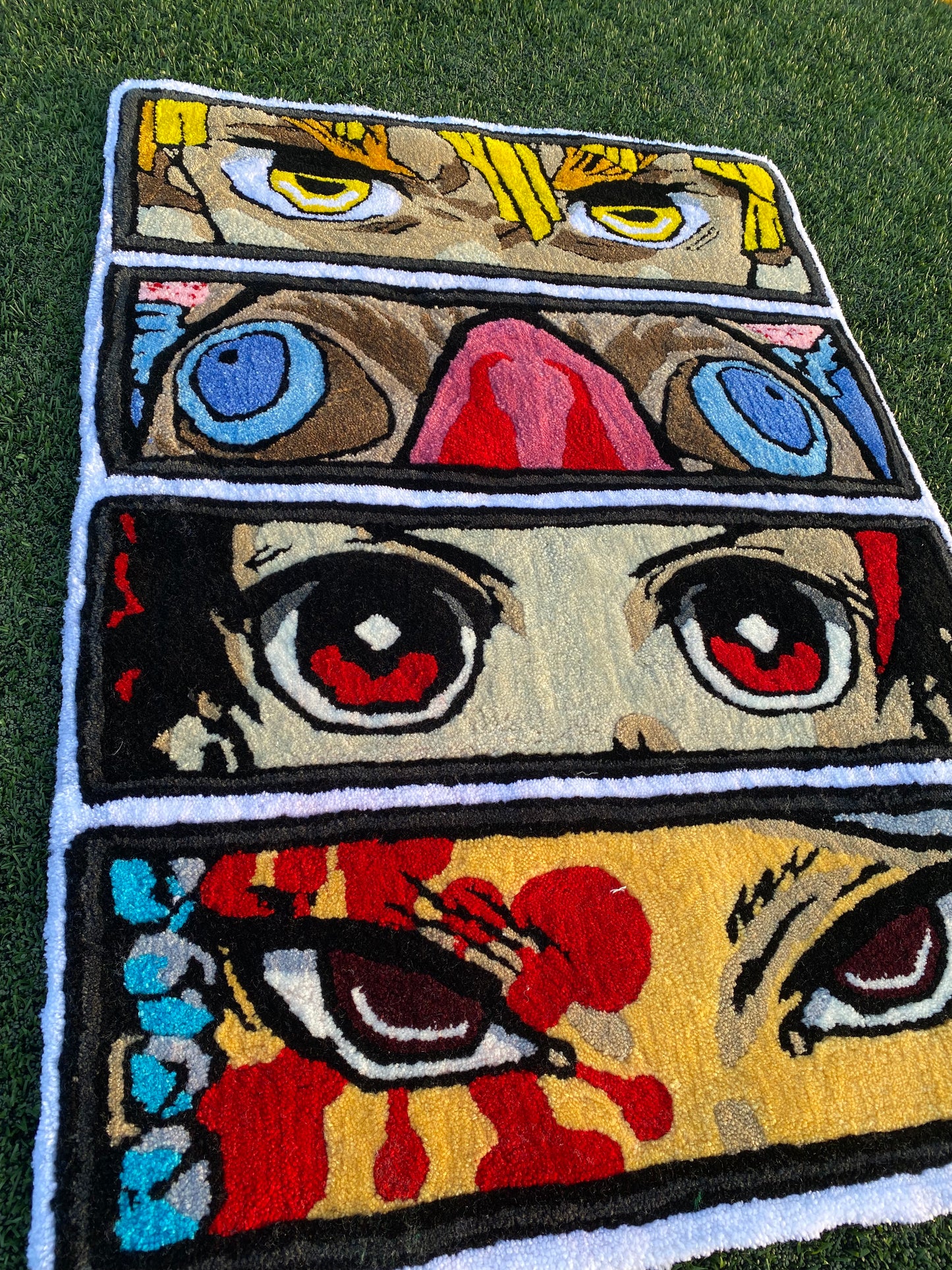 Anime Eyes Rug