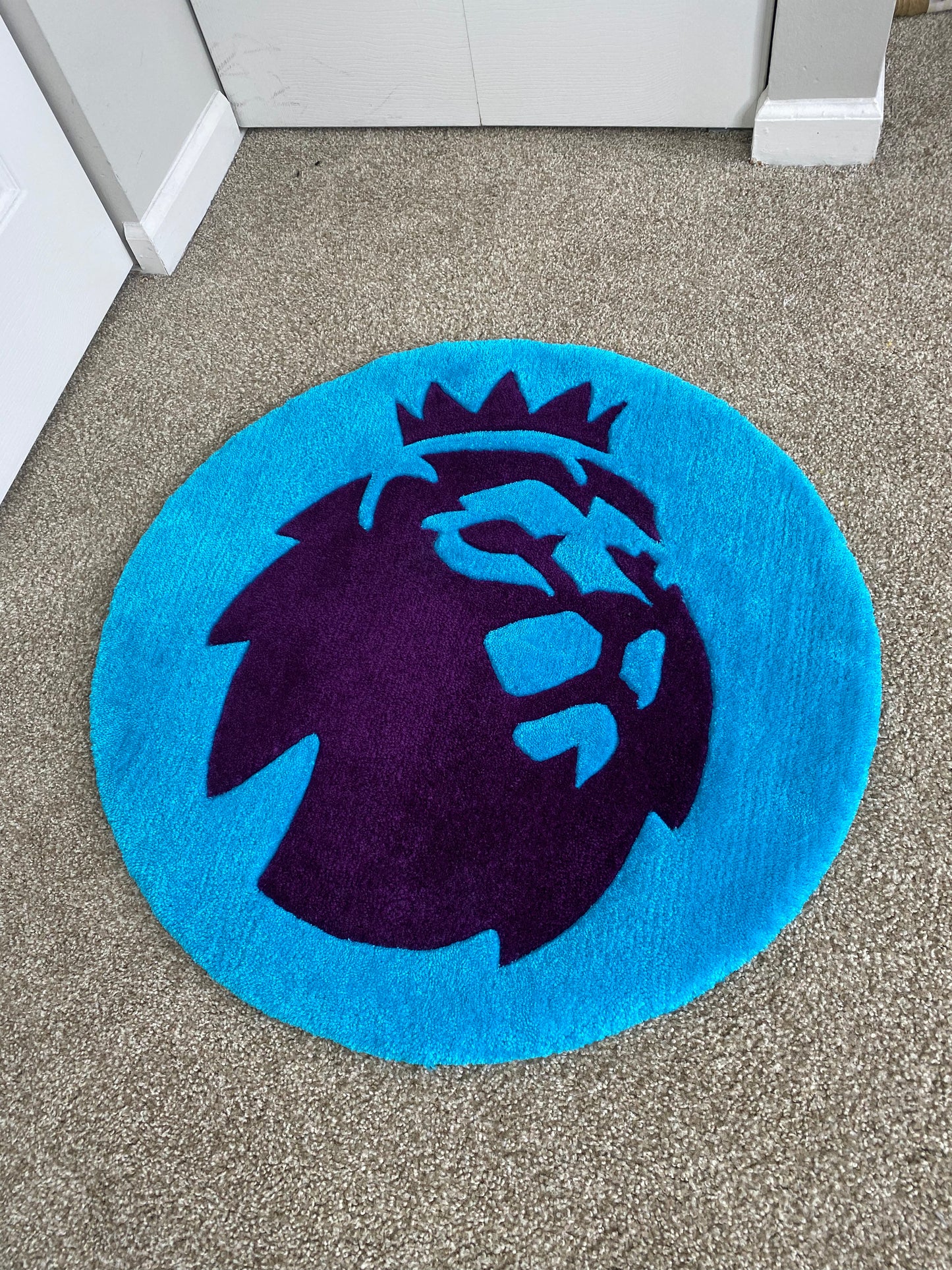 Soccer League Lion Rug