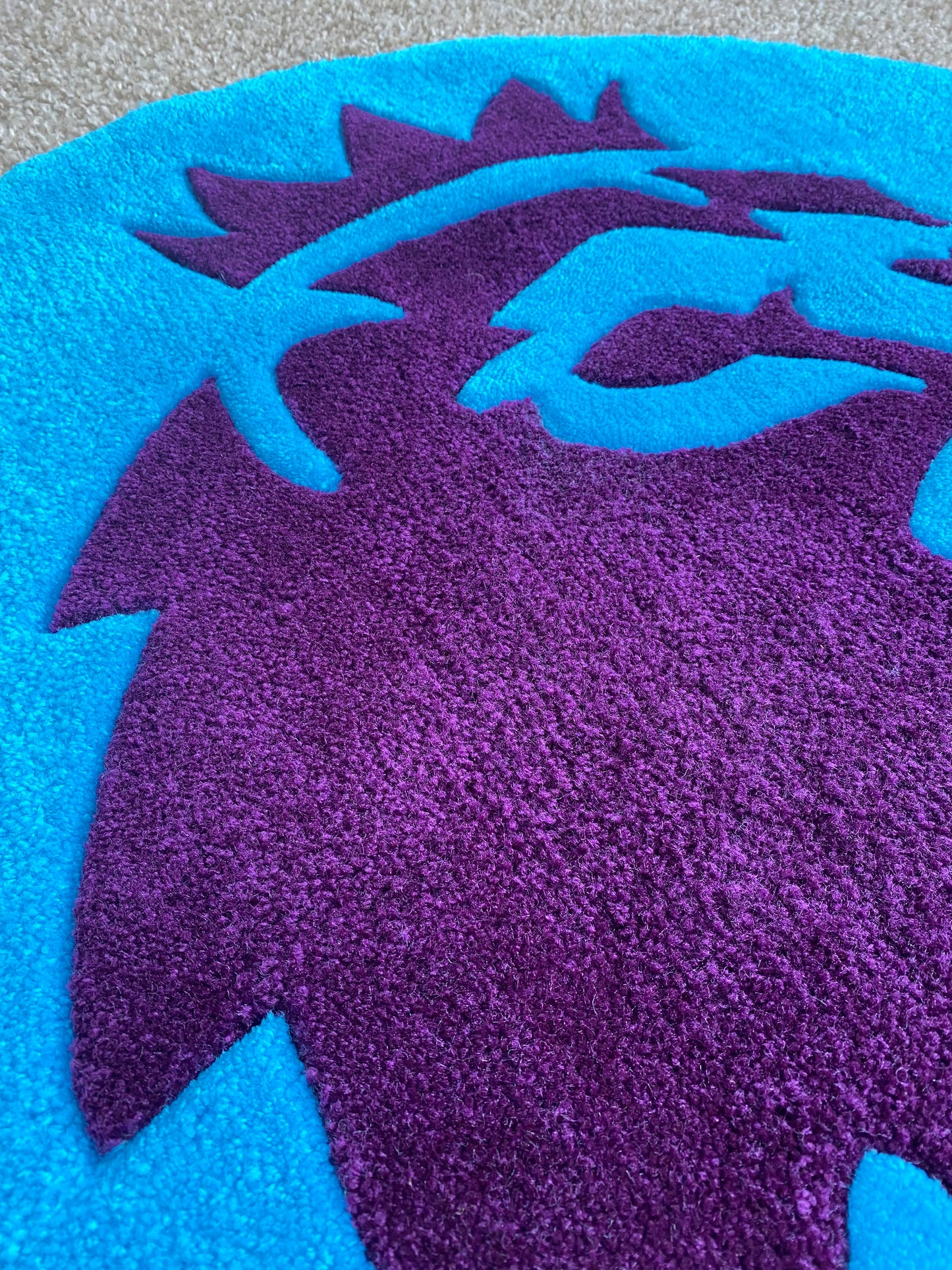 Soccer League Lion Rug