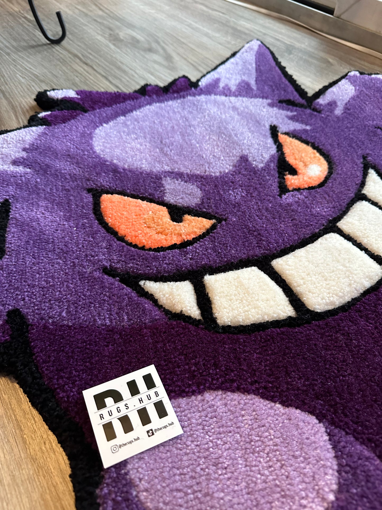 Purple Ghost Rug