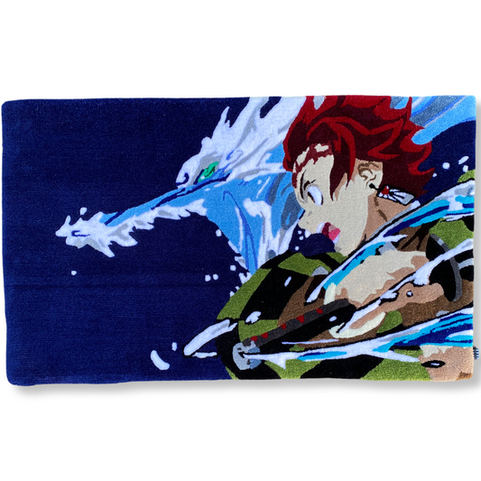 Red Hair Anime Rug