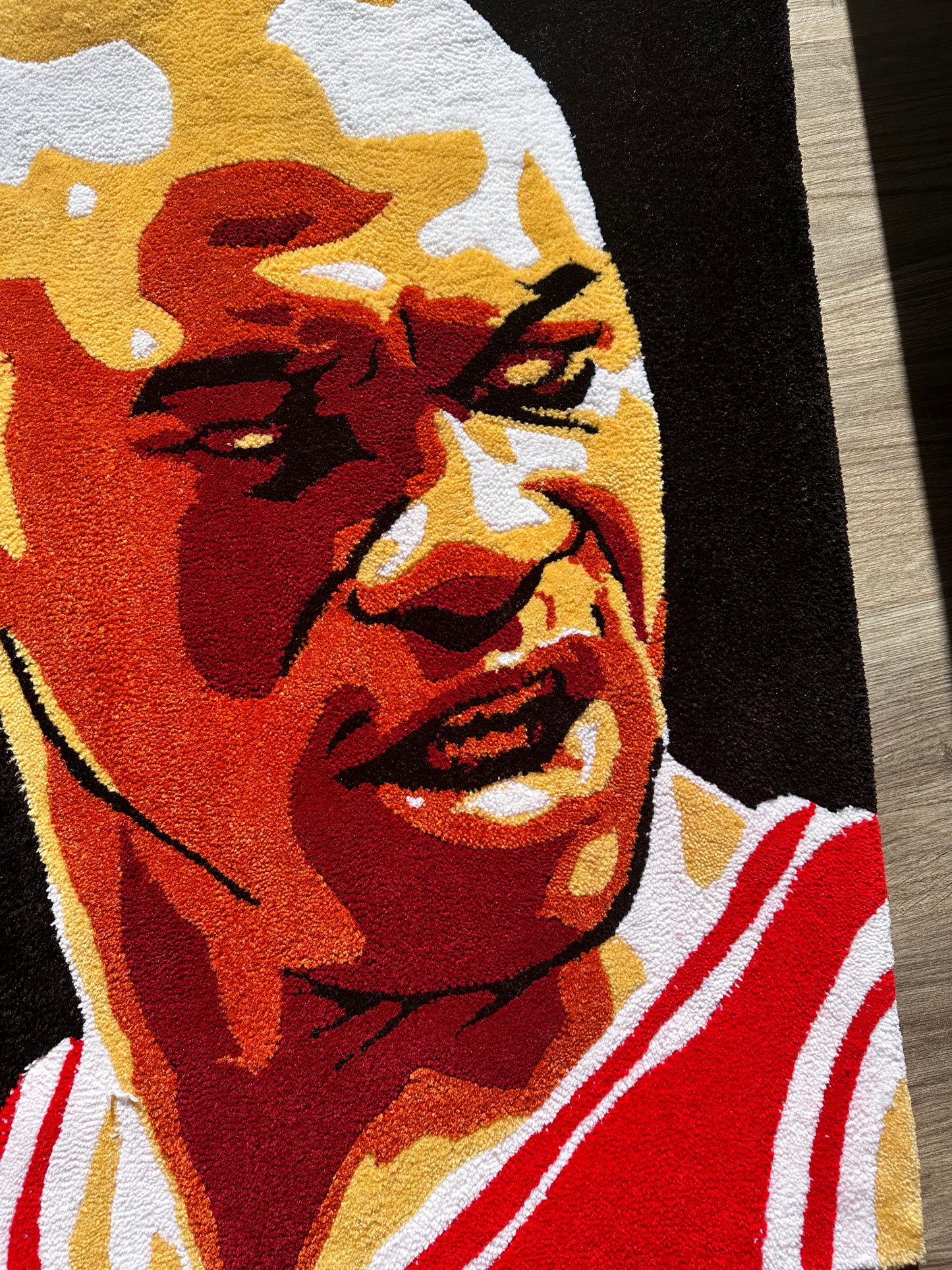 Michael Jordan Portrait Rug