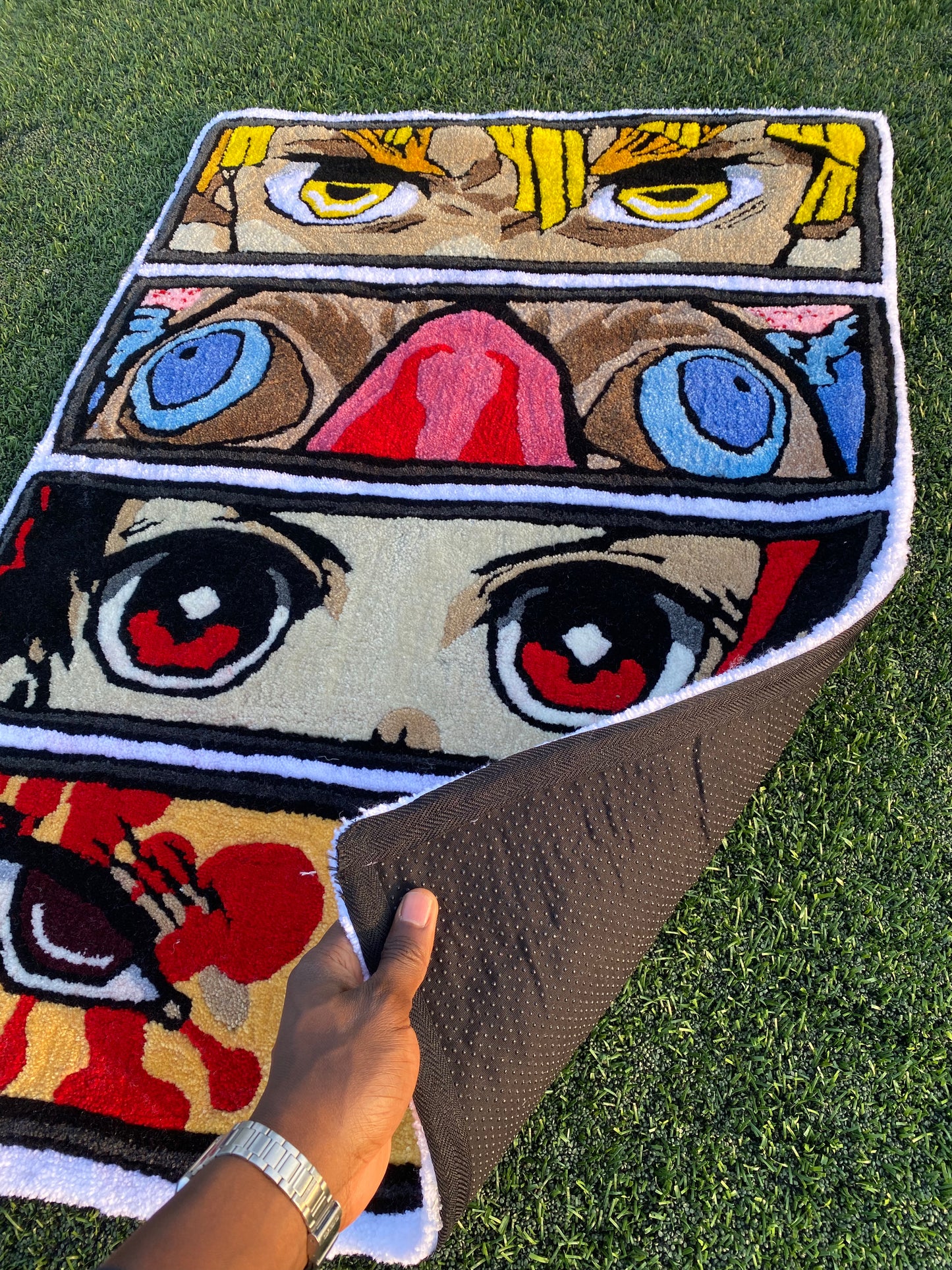 Anime Eyes Rug