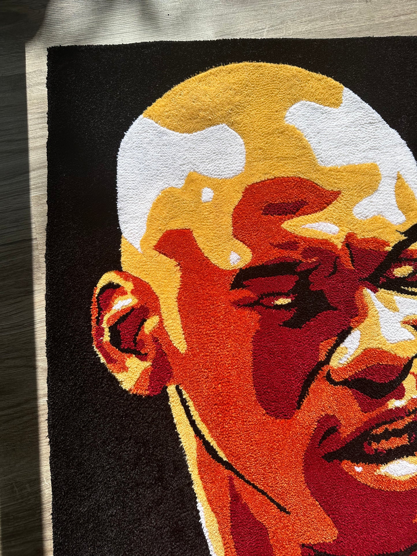 Michael Jordan Portrait Rug