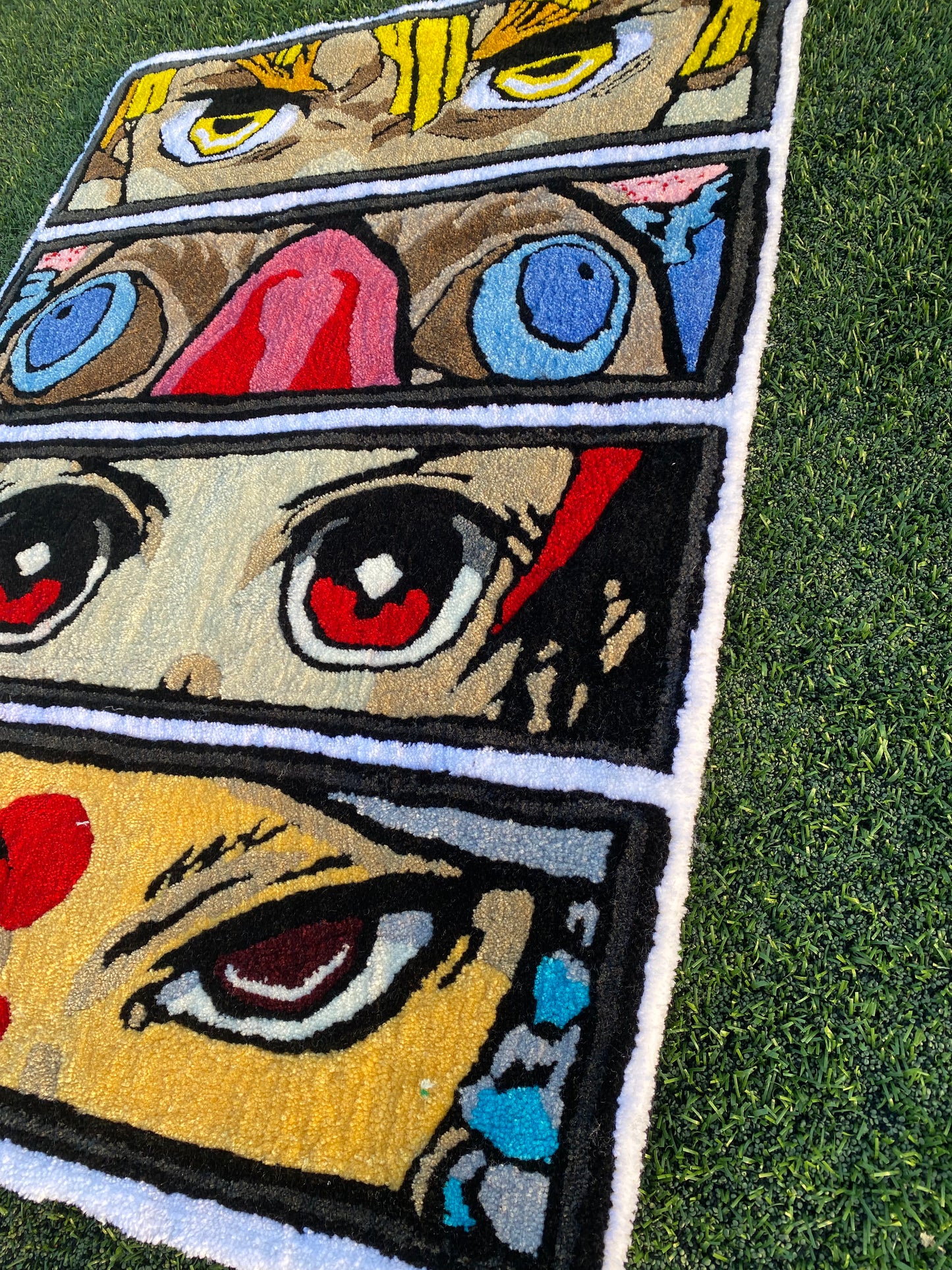 Anime Eyes Rug